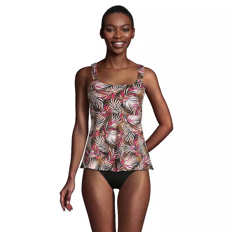 Womens Lands End Flutter Empire UPF 50 Tankini Swimsuit Top Product Image