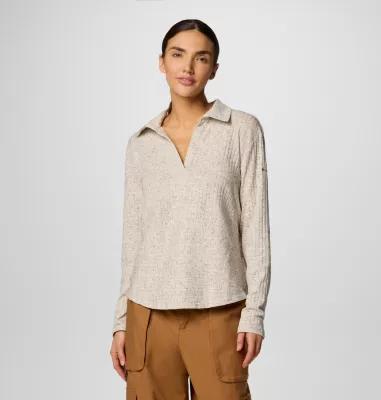 Columbia Women's Brea Falls Collared Long Sleeve Shirt- Product Image