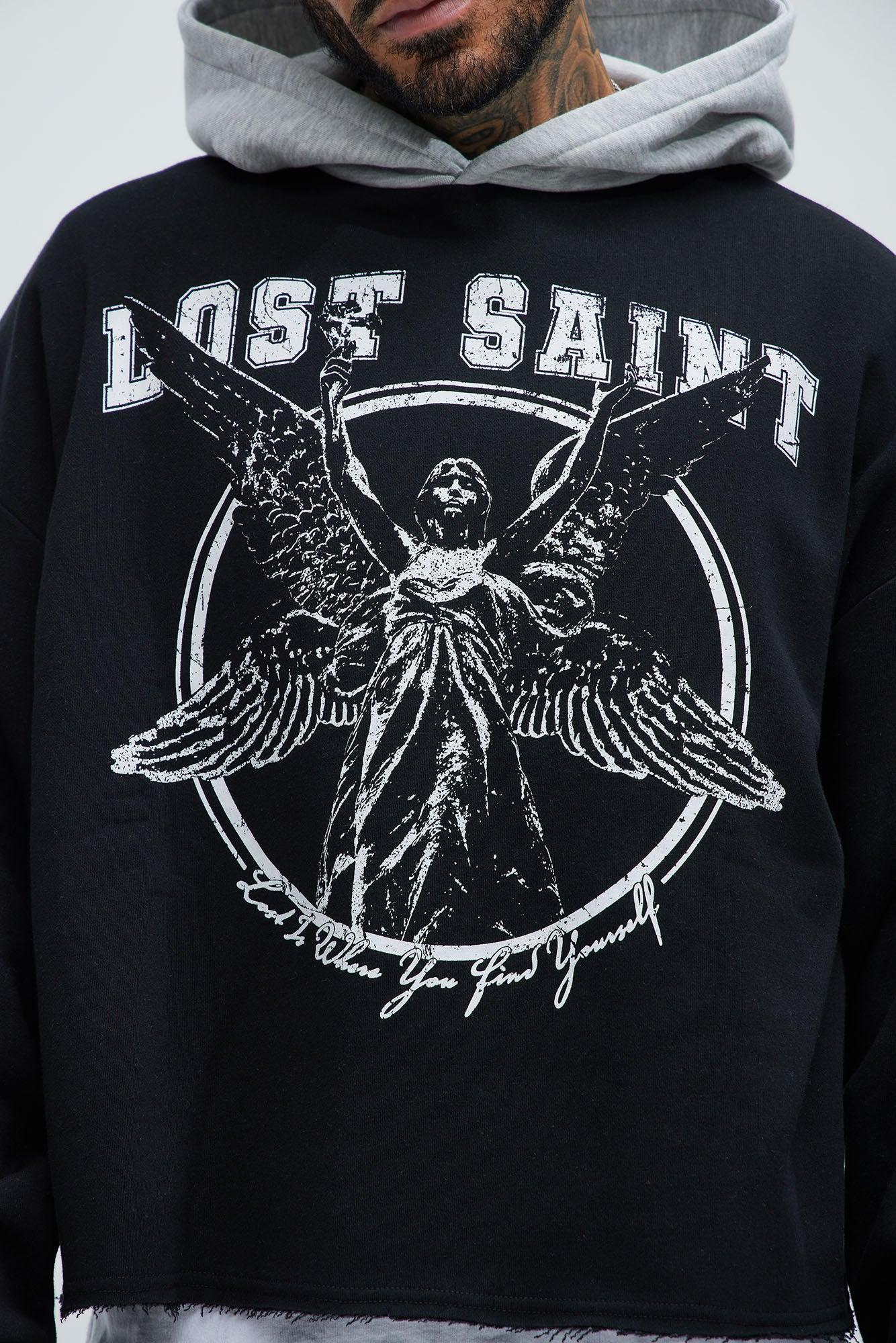 Tyson Lost Saints Oversized Hoodie - Black/combo Product Image