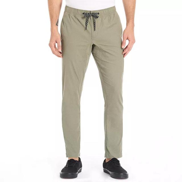 Mens Hurley Ripstop Jogger Pants Black Aqua Product Image