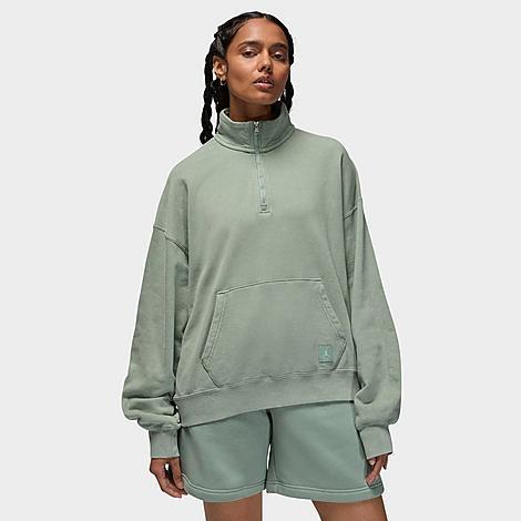 Jordan Womens Flight Fleece Quarter-Zip Top Product Image