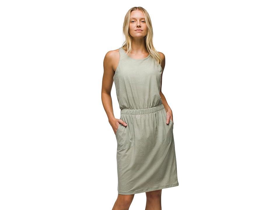 Prana Kamen Dress (Juniper Green Linea) Women's Clothing Product Image