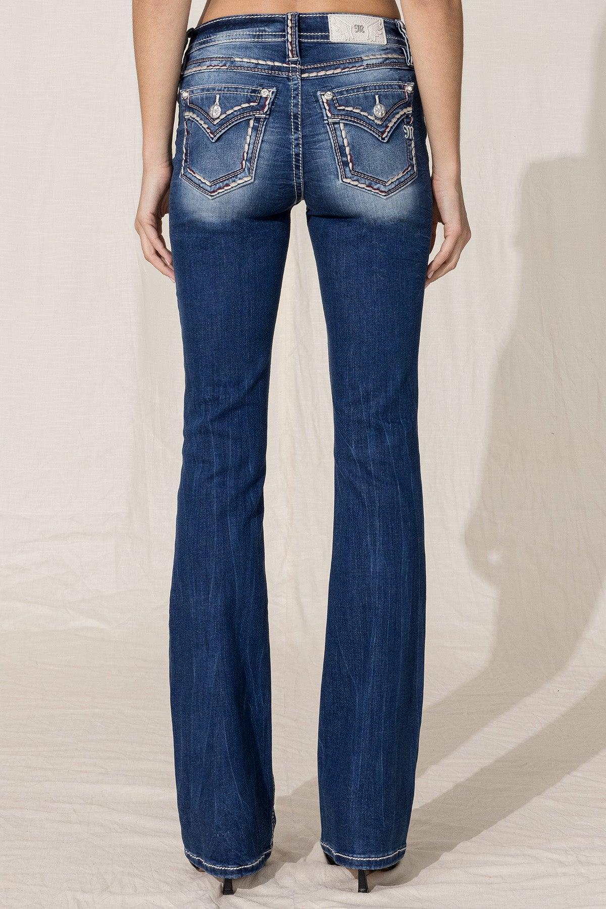 Broken Saddle Stitch Bootcut Jeans product image