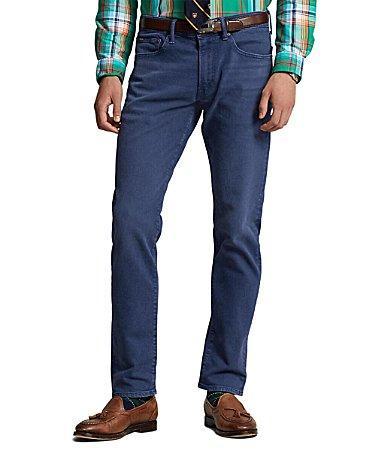 Polo Ralph Lauren Sullivan Slim Stretch Jeans in Hudson Light Navy (Hudson Light Navy) Men's Jeans Product Image