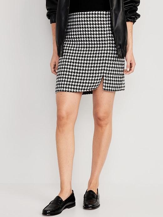 High-Waisted Mini Skirt Product Image