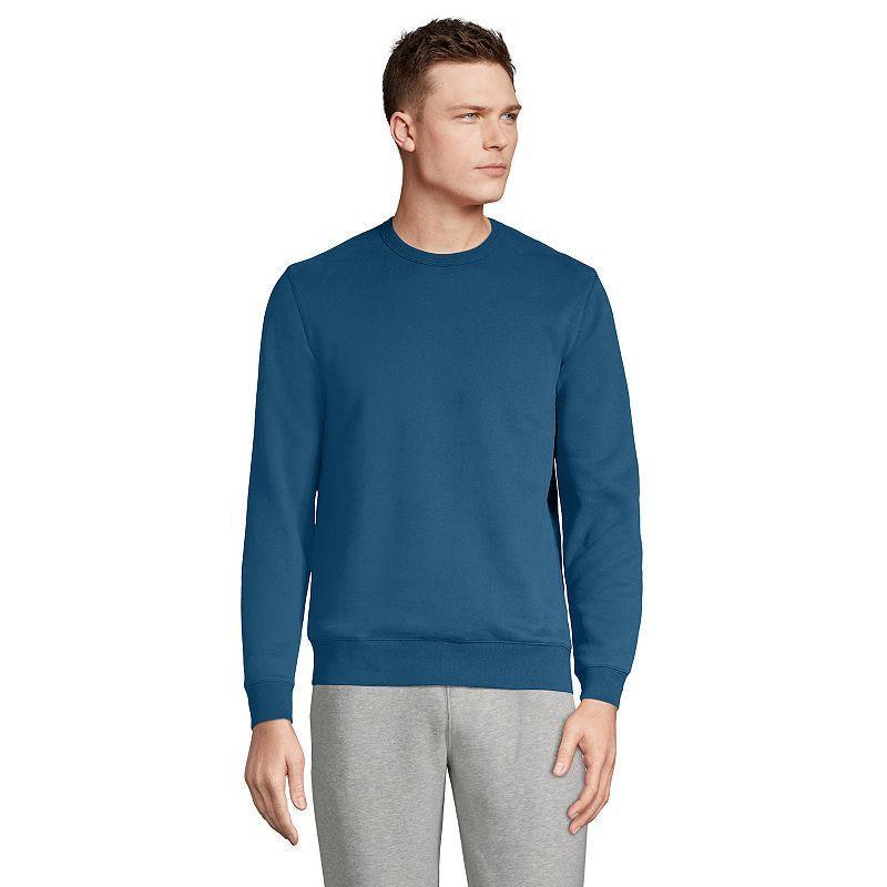 Big & Tall Lands End Serious Sweats Crewneck Sweatshirt, Mens Product Image