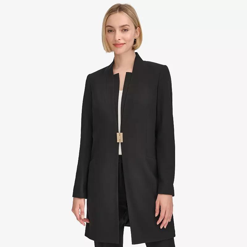 Womens Andrew Marc Open Blazer with Hardware Product Image