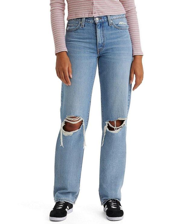 Levi's® 94 Mid Rise Baggy Distressed Jeans Product Image