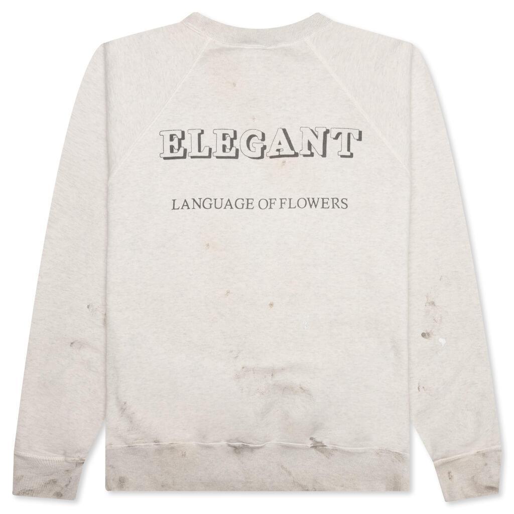 Rose Crewneck - Grey Male Product Image