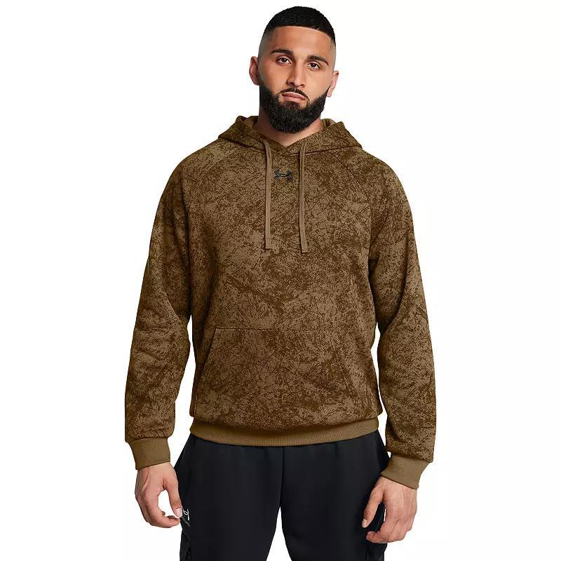 Men's UA Rival Fleece Camo Printed Hoodie Product Image