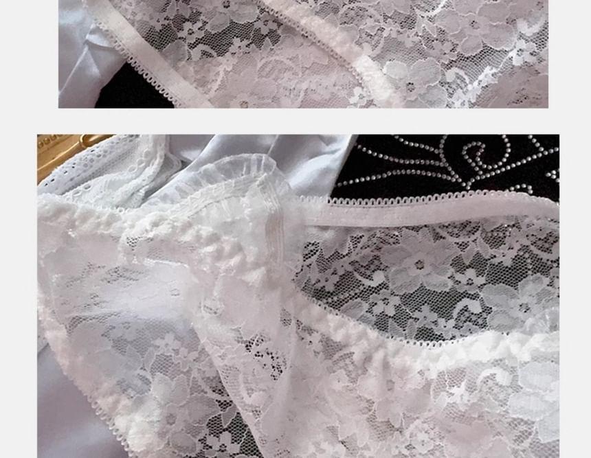 Cat Ear Lace Panties Product Image