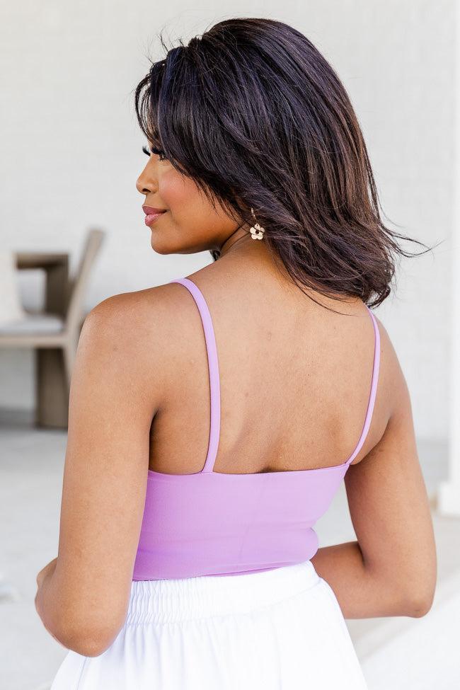 Let's Seize The Day Light Purple Bra Top FINAL SALE Product Image