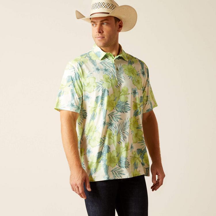 Ariat® Men's Herbal Garden 360 AirFlow Polo Product Image