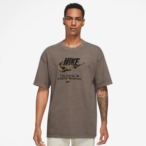 Nike Mens Regrind HBR T-Shirt - Olive/Black Product Image