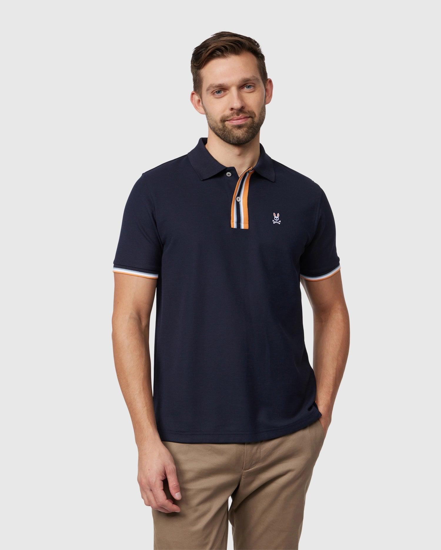 MENS BLOOMINGTON PIQUE POLO SHIRT - B6K900A2PC Male Product Image