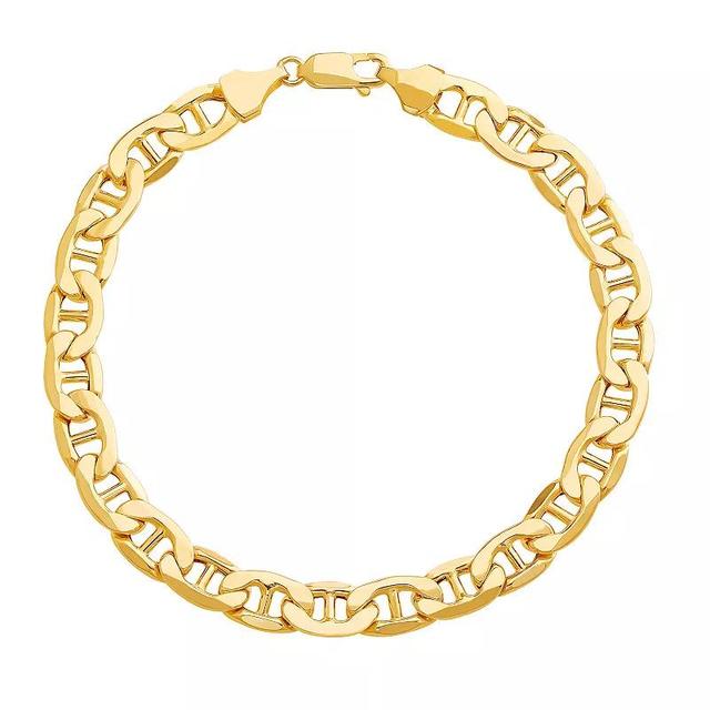 Everlasting Gold 10k Gold Mariner Chain Bracelet, Womens Product Image