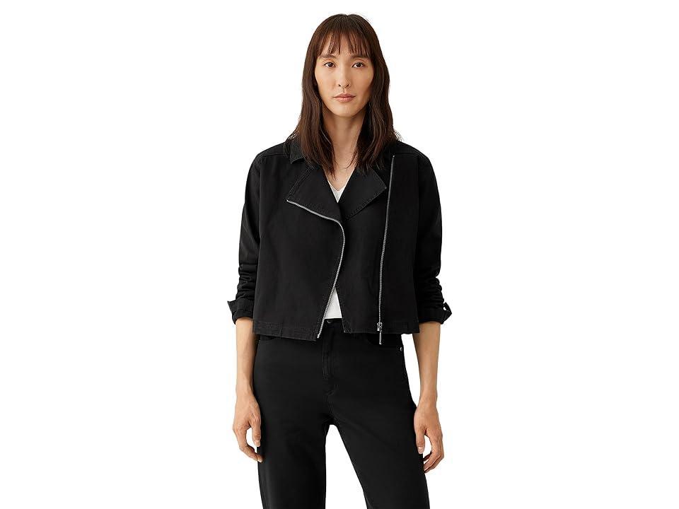 Eileen Fisher Short Rider Jacket Women's Jacket Product Image