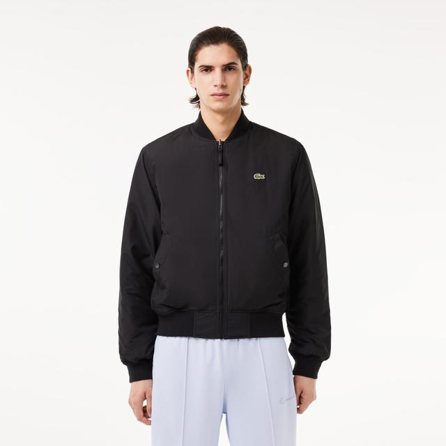 Men's Lacoste Reversible Quilted Taffeta Bomber Jacket Product Image