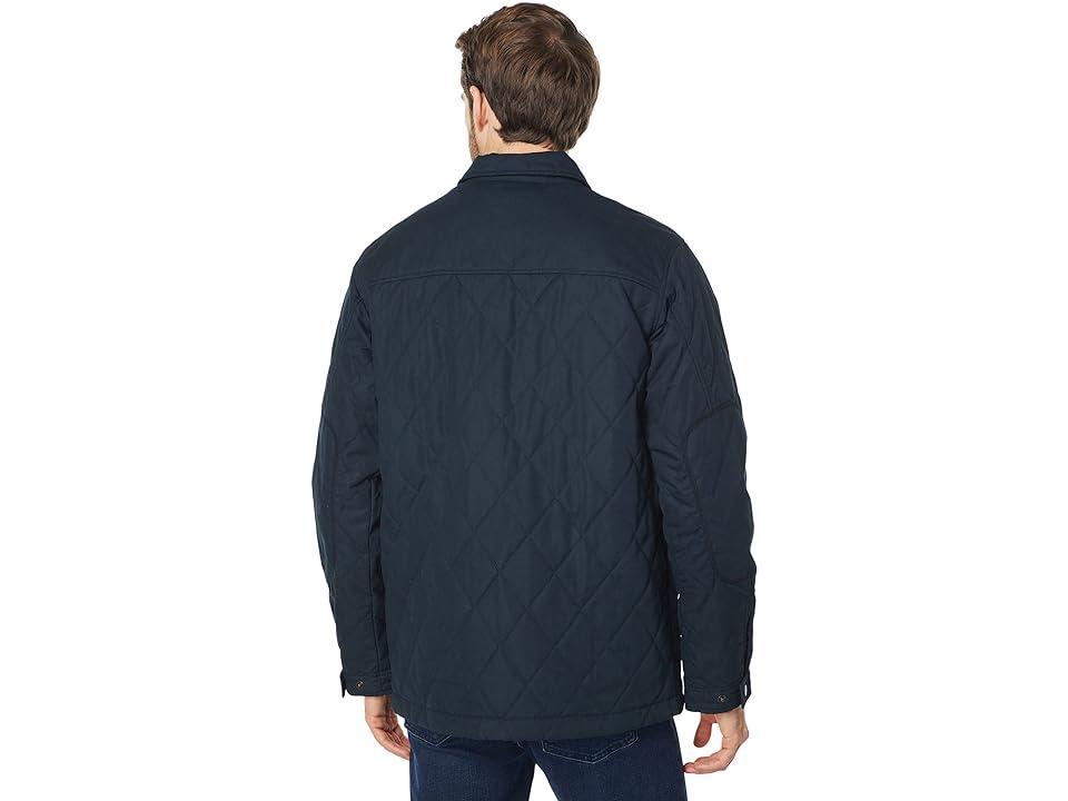 Fjallraven Ovik Wool Padded Jacket (Dark ) Men's Clothing Product Image