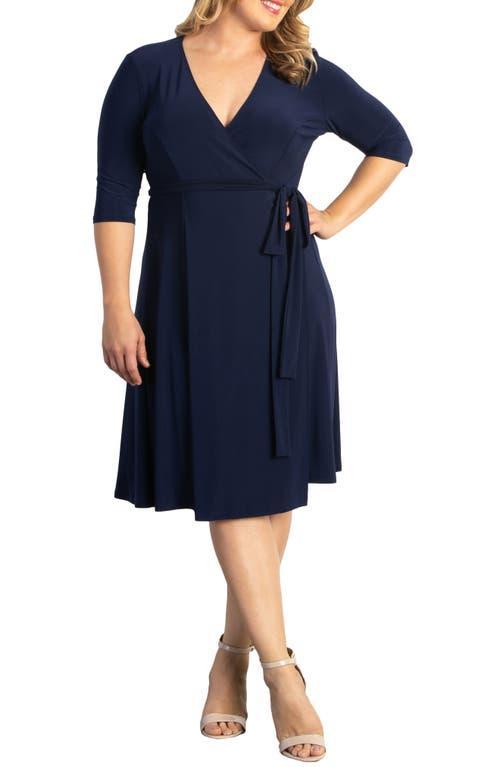 Kiyonna Essential Wrap Dress Product Image