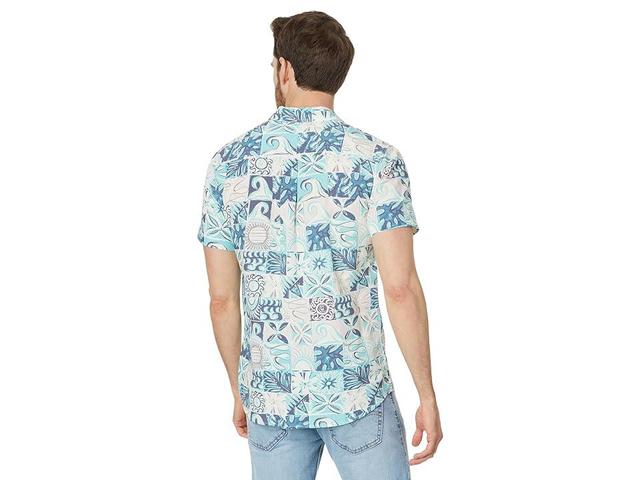 O'Neill Oasis Eco Modern Short Sleeve Woven (Light Rose) Men's Clothing Product Image