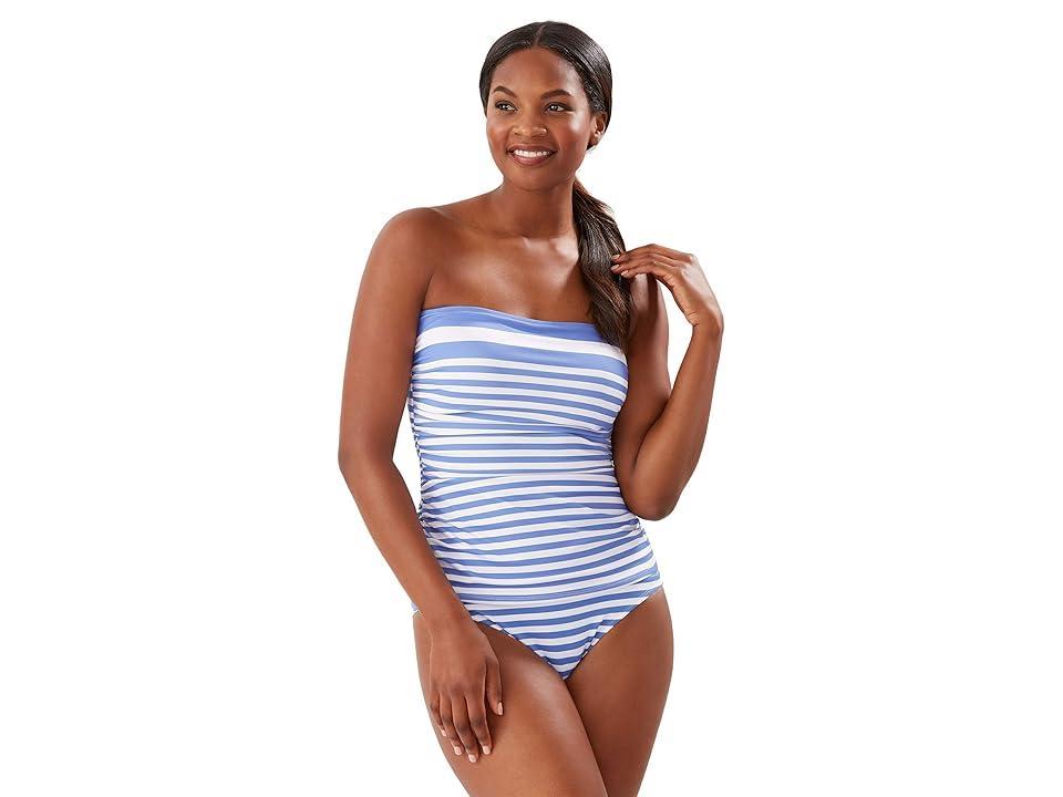 Tommy Bahama Breaker Bay ENG Shirred Bandini Monday) Women's Swimwear Product Image