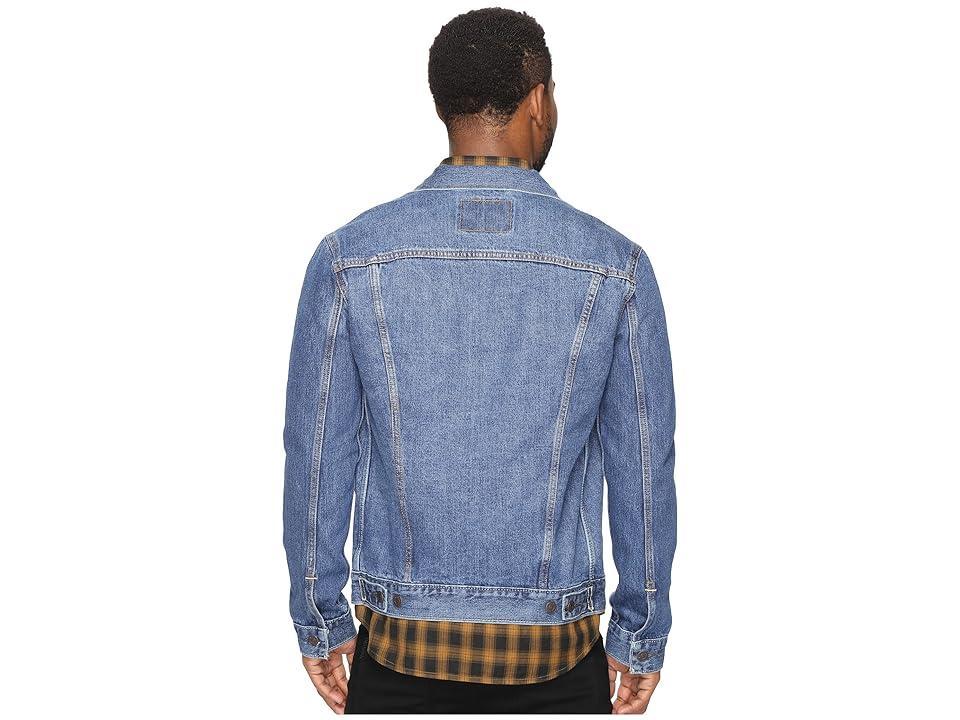 Mens Levis Trucker Denim Jacket Med Blue Product Image