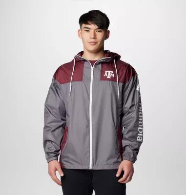 Columbia Men's Collegiate Flash Challenger II Windbreaker - Texas A&M- Product Image