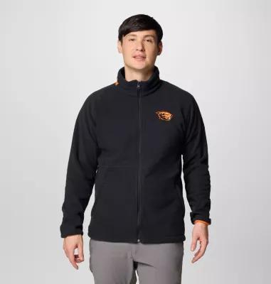 Columbia Mens Collegiate Flanker IV Fleece Jacket - Oregon State- Product Image