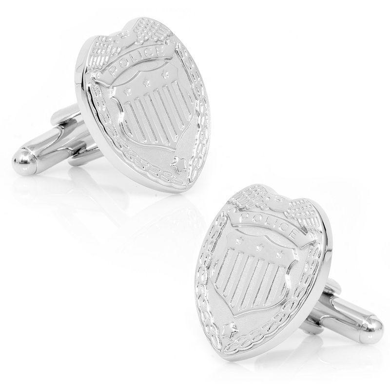 Mens Cuff Links, Inc. Silver Cuff Links Product Image