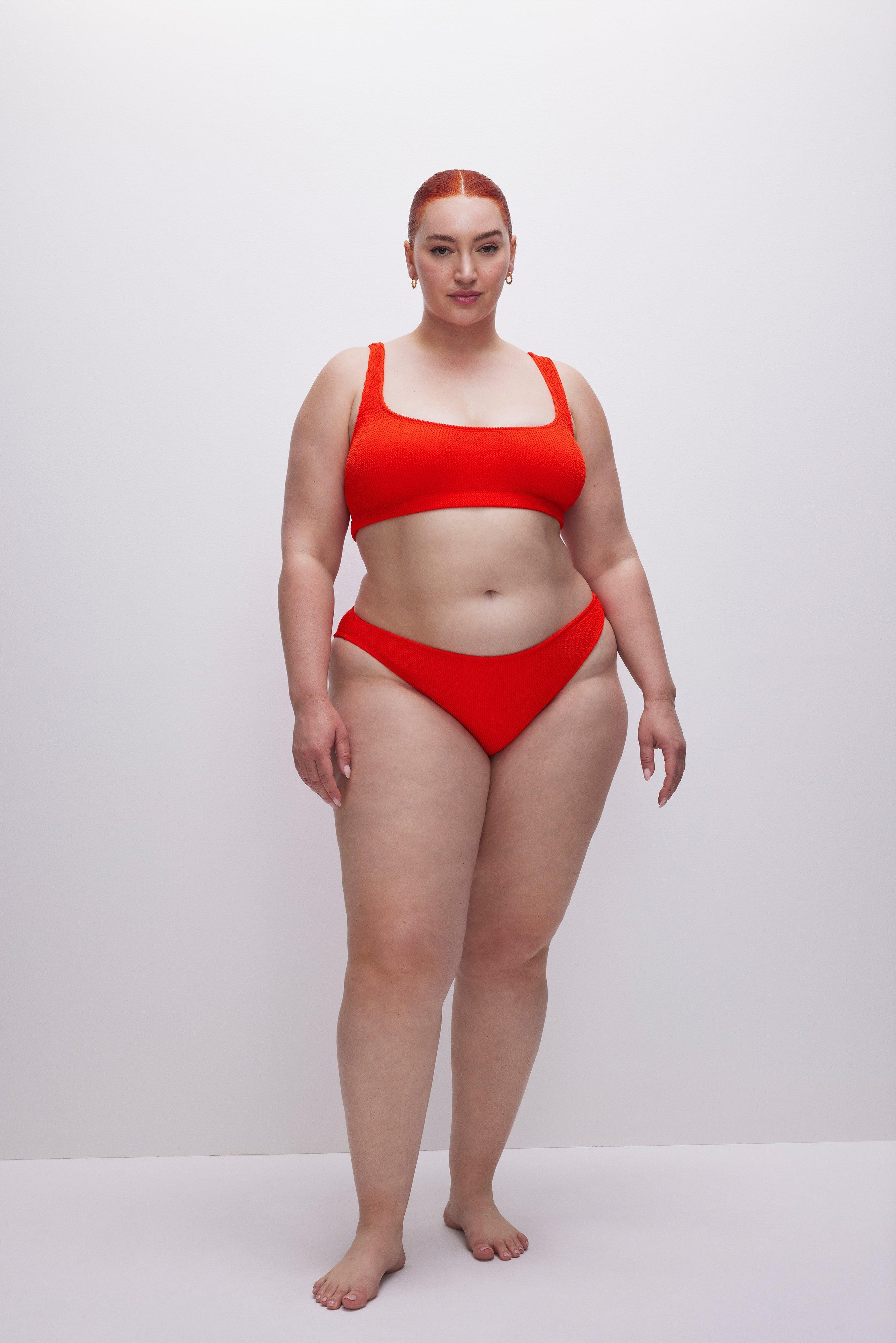 ALWAYS FITS SCOOP BIKINI TOP | BRIGHT POPPY002 Product Image