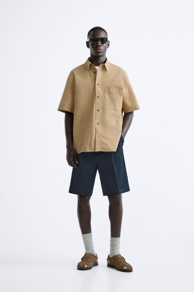 POPLIN POCKET SHIRT Product Image