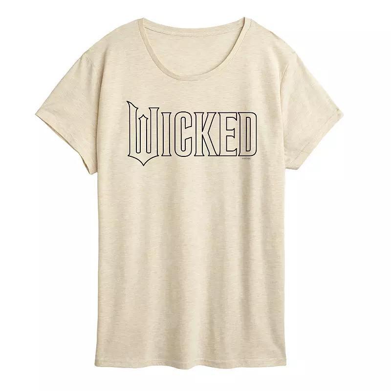 Womens Wicked Outline Logo Graphic Tee Product Image