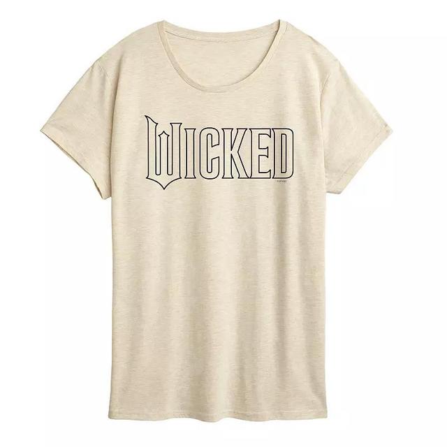 Womens Wicked Outline Logo Graphic Tee Product Image