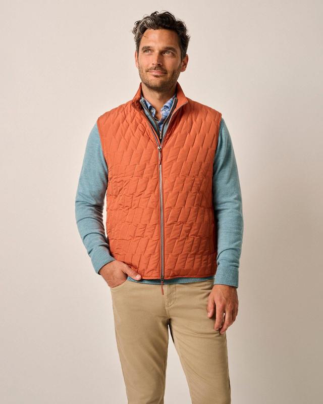 johnnie-O Belfry Quilted Puffer Vest Product Image