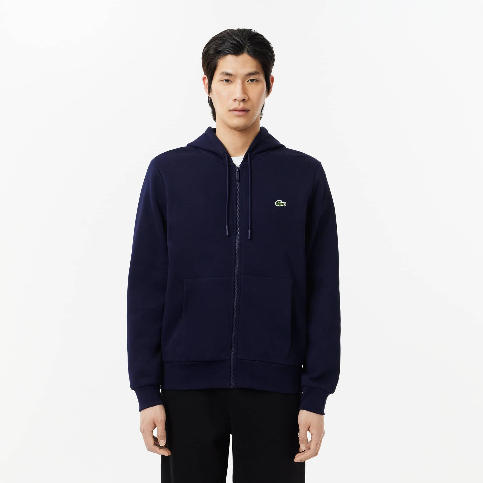 Zipped Fleece Hoodie Product Image