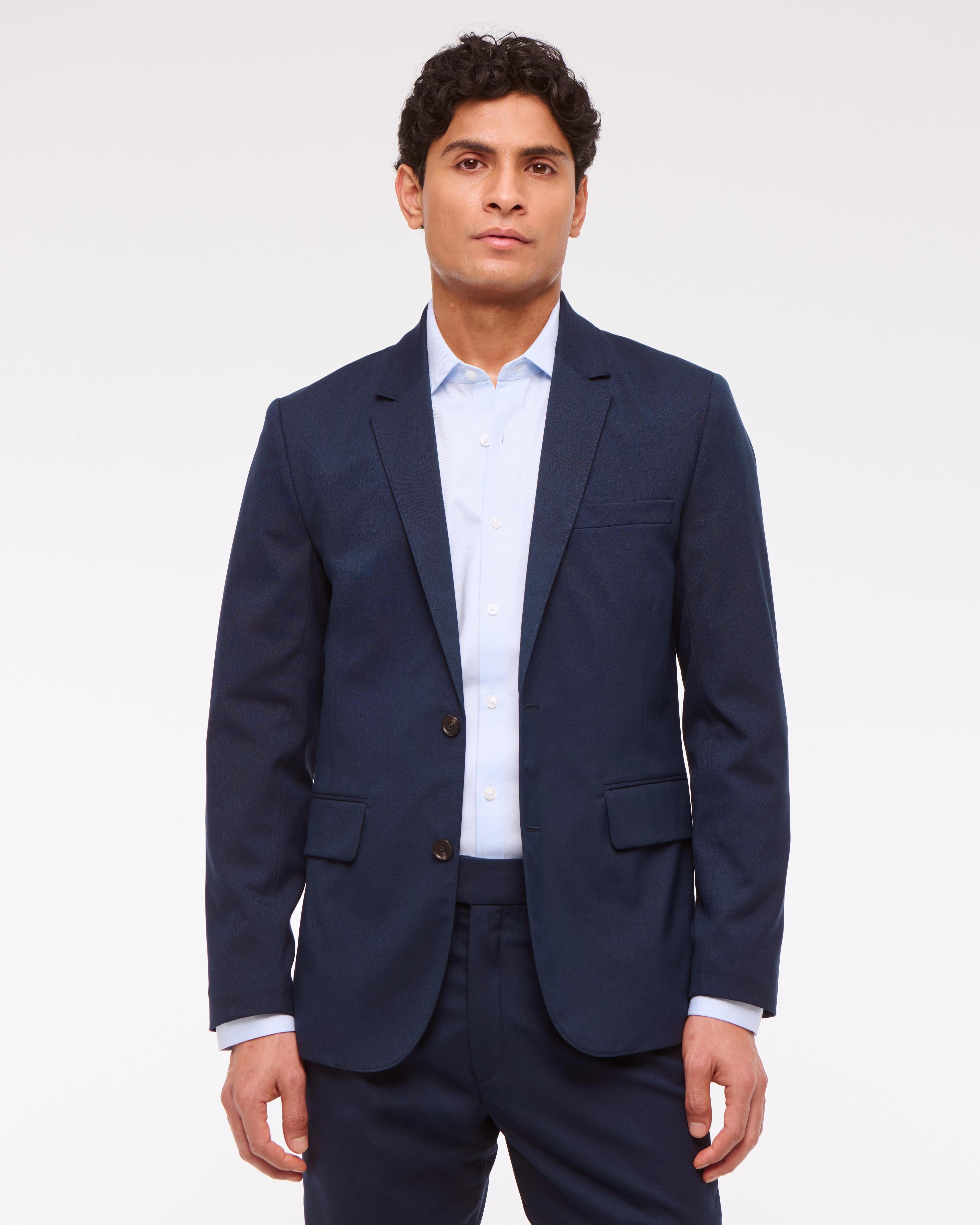 The A&F Collins Tailored Slim Blazer Product Image