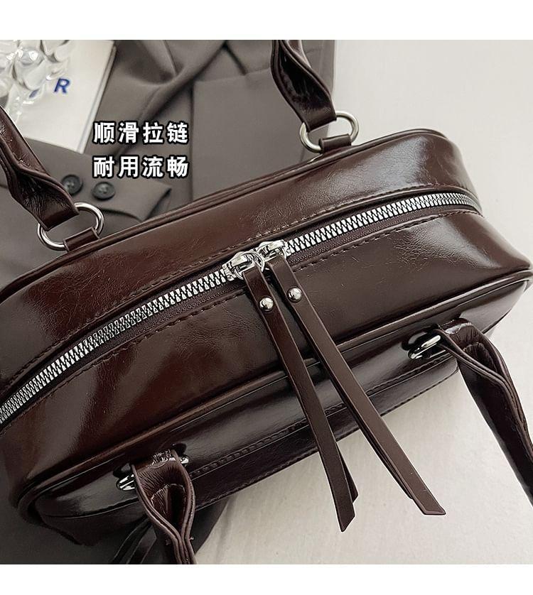 Faux Leather Tote Bag product image