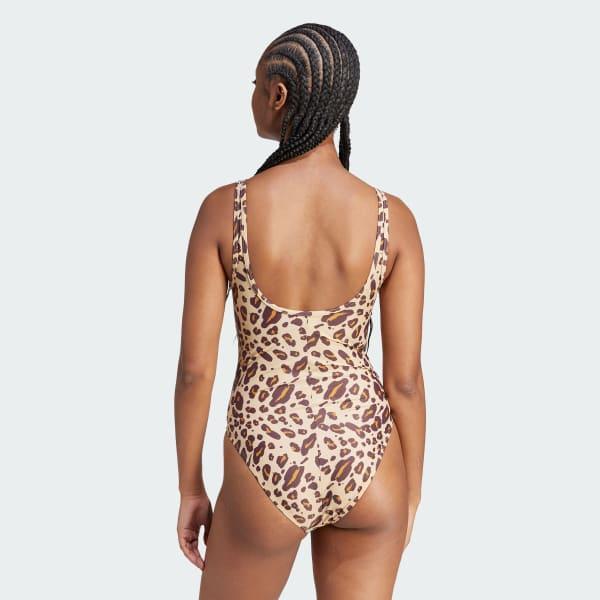 Essentials Animal Print U-Back Swimsuit Product Image