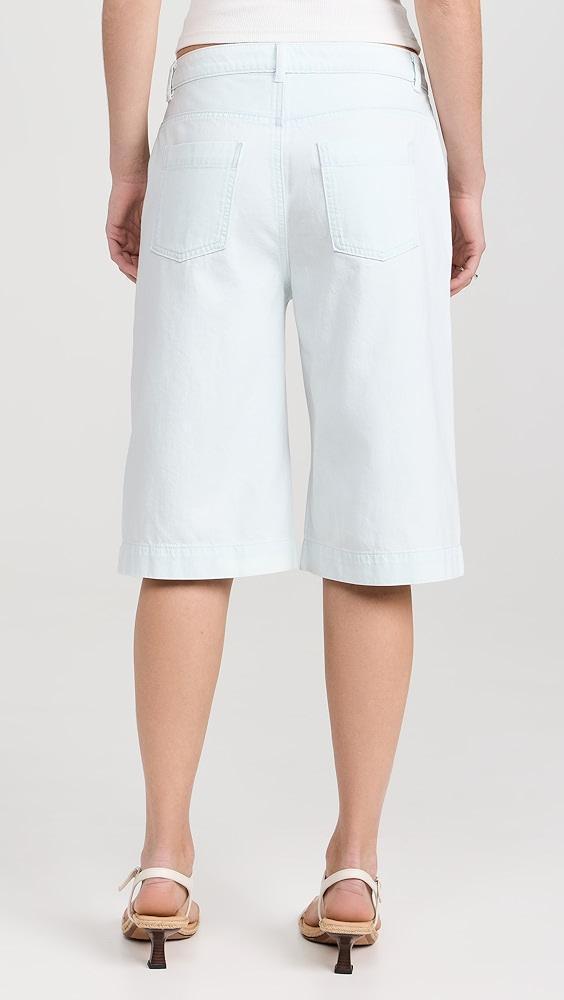 Vince Spring Twill Long Shorts | Shopbop Product Image