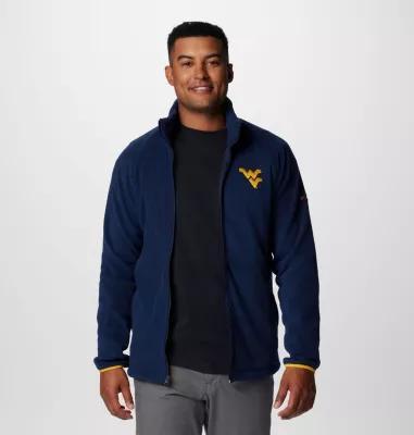 Columbia Men's Collegiate Flanker IV Fleece Jacket - West Virginia- Product Image