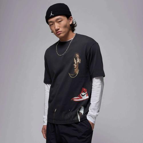 Jordan Mens Jordan Statement 1985 SS Crew GEL J Day - Mens Product Image