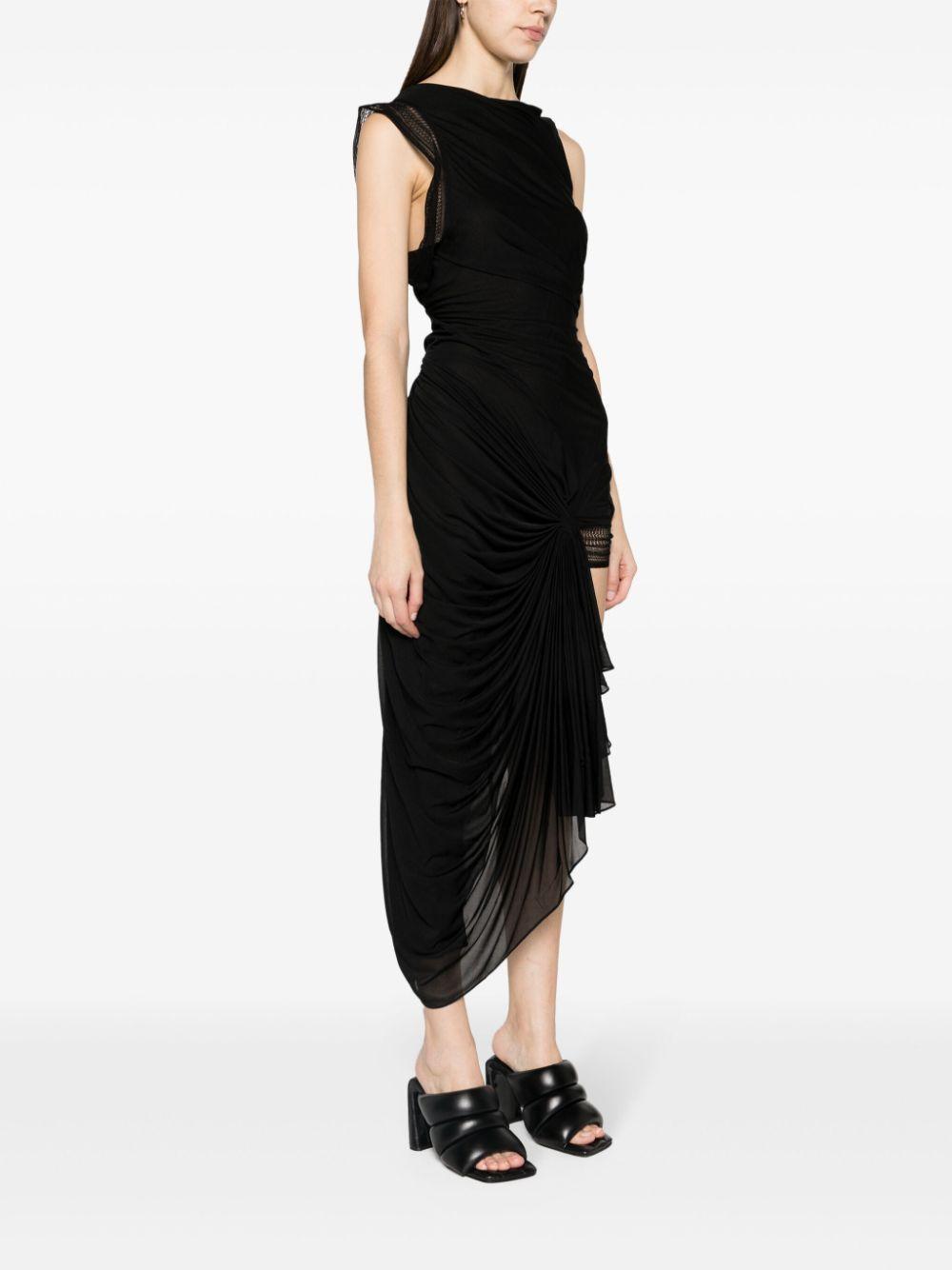 Galathea asymmetric midi dress  Product Image