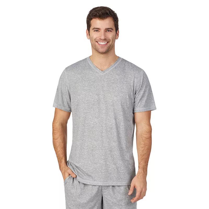 Mens Cuddl Duds Far-Infrared Enhance V-Neck Pajama Tee Product Image