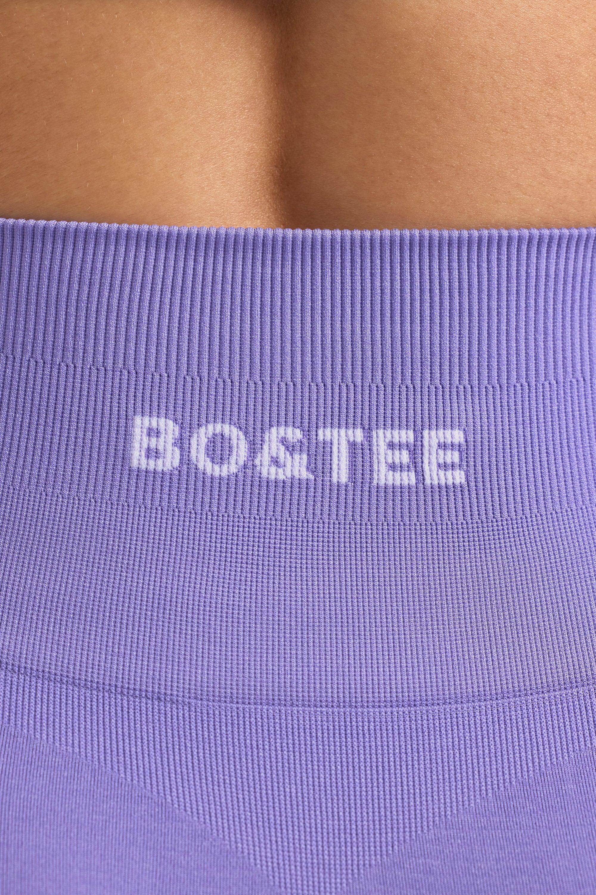 Define Luxe High-Waist Leggings in Purple Product Image