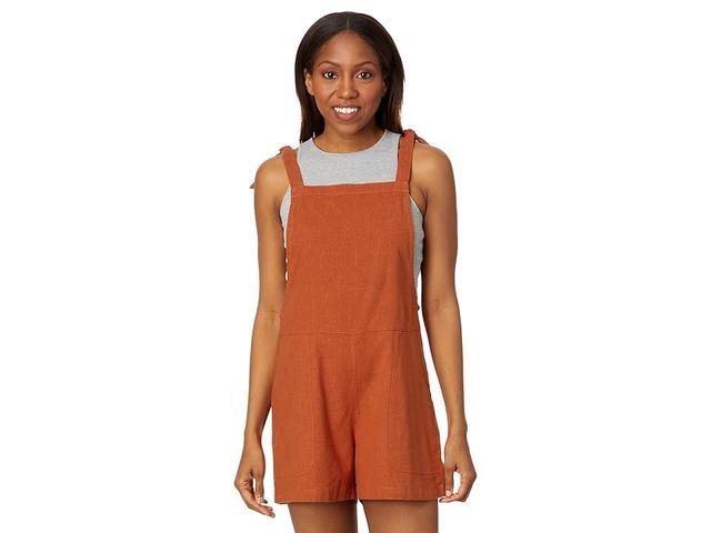 Toad&Co Taj Hemp Shorterall (Umber) Women's Jumpsuit & Rompers One Piece Product Image