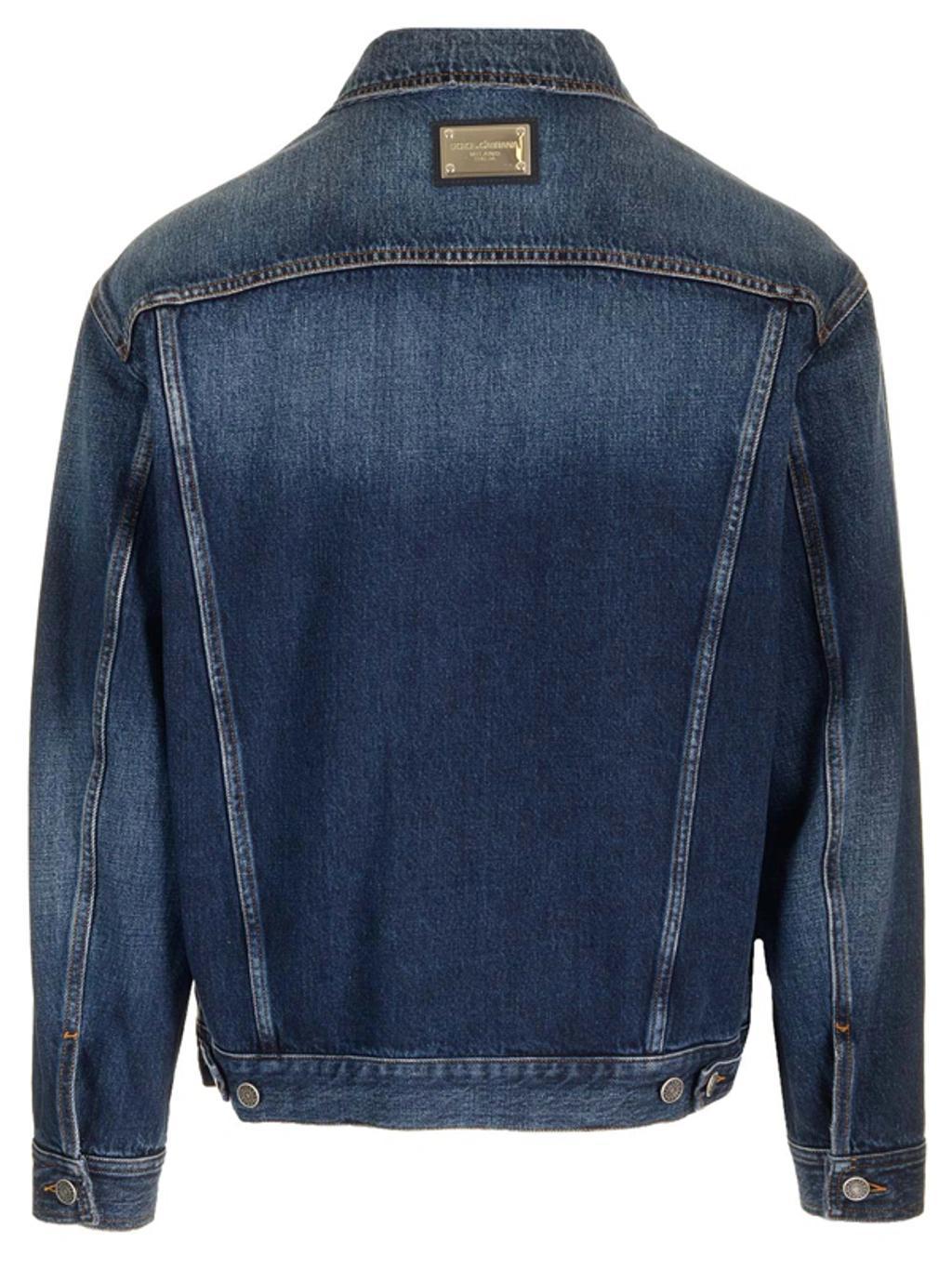 Blue Denim Jacket Product Image