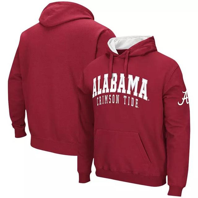 Colosseum Mens Alabama Crimson Tide Double Arch Pullover Hoodie Product Image