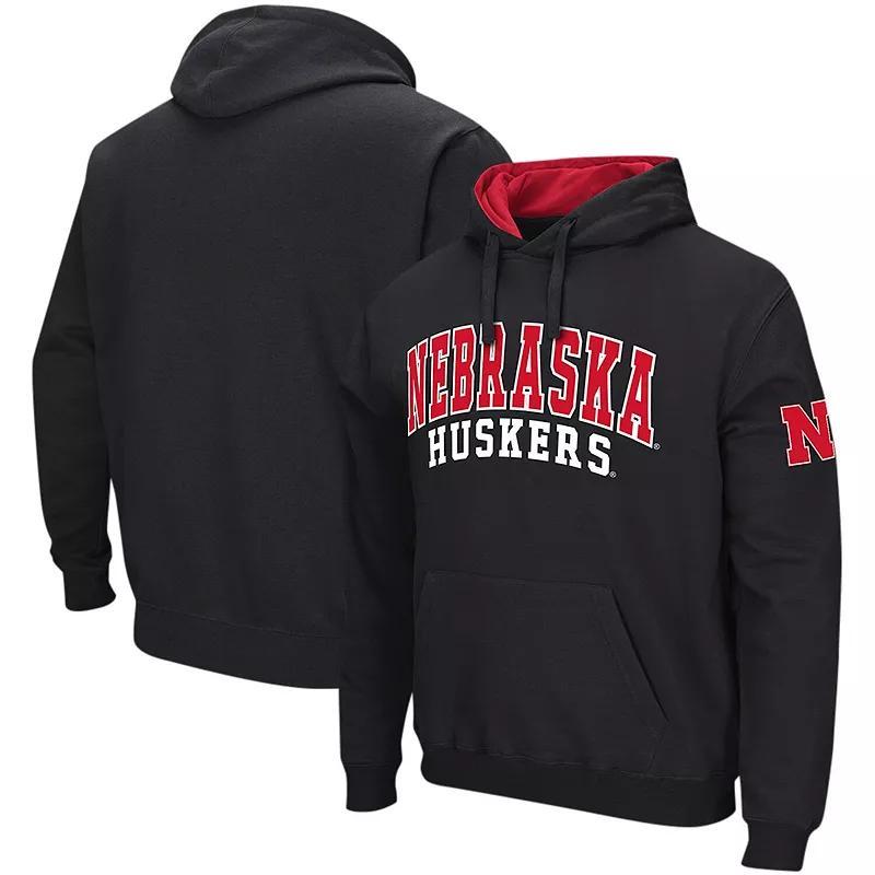 Mens Colosseum Nebraska Huskers Double Arch Pullover Hoodie Product Image