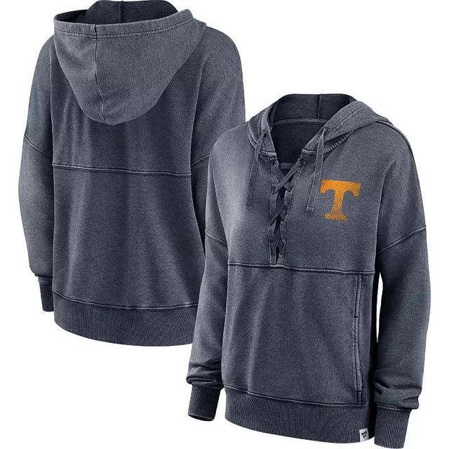 Womens Fanatics Branded Heathered Charcoal Tennessee Volunteers Overall Speed Lace-Up Pullover Hoodie Product Image